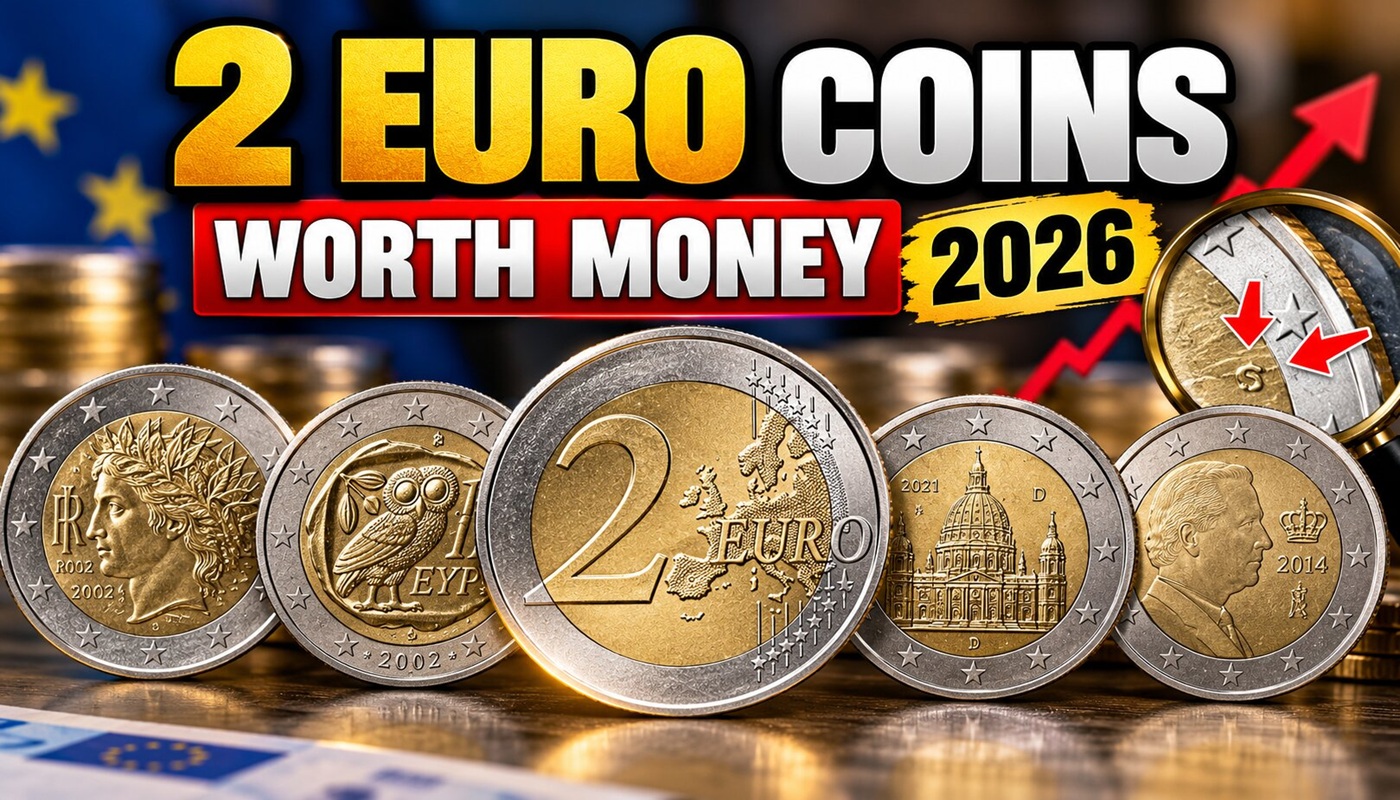 2 euro coins worth money in 2026 value list